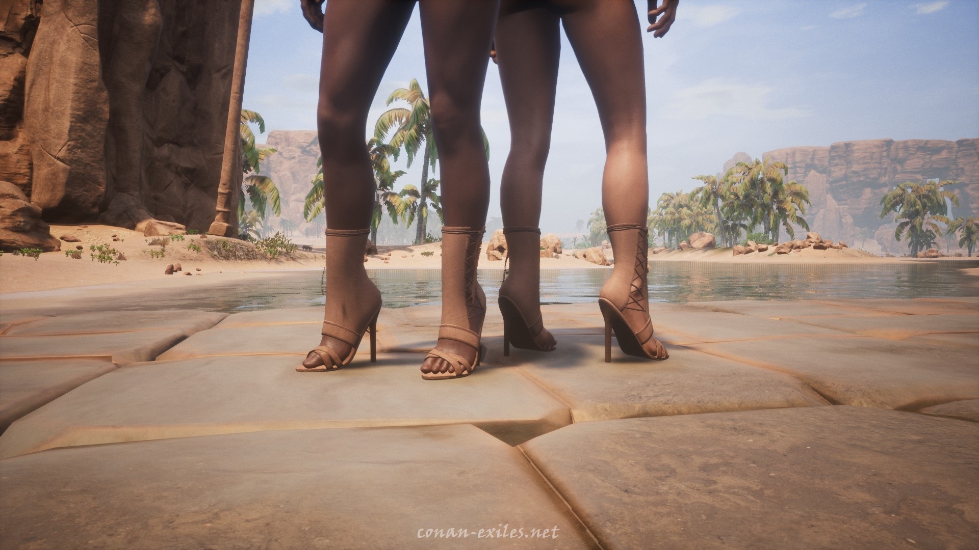 Мод для Conan Exiles High Heels System