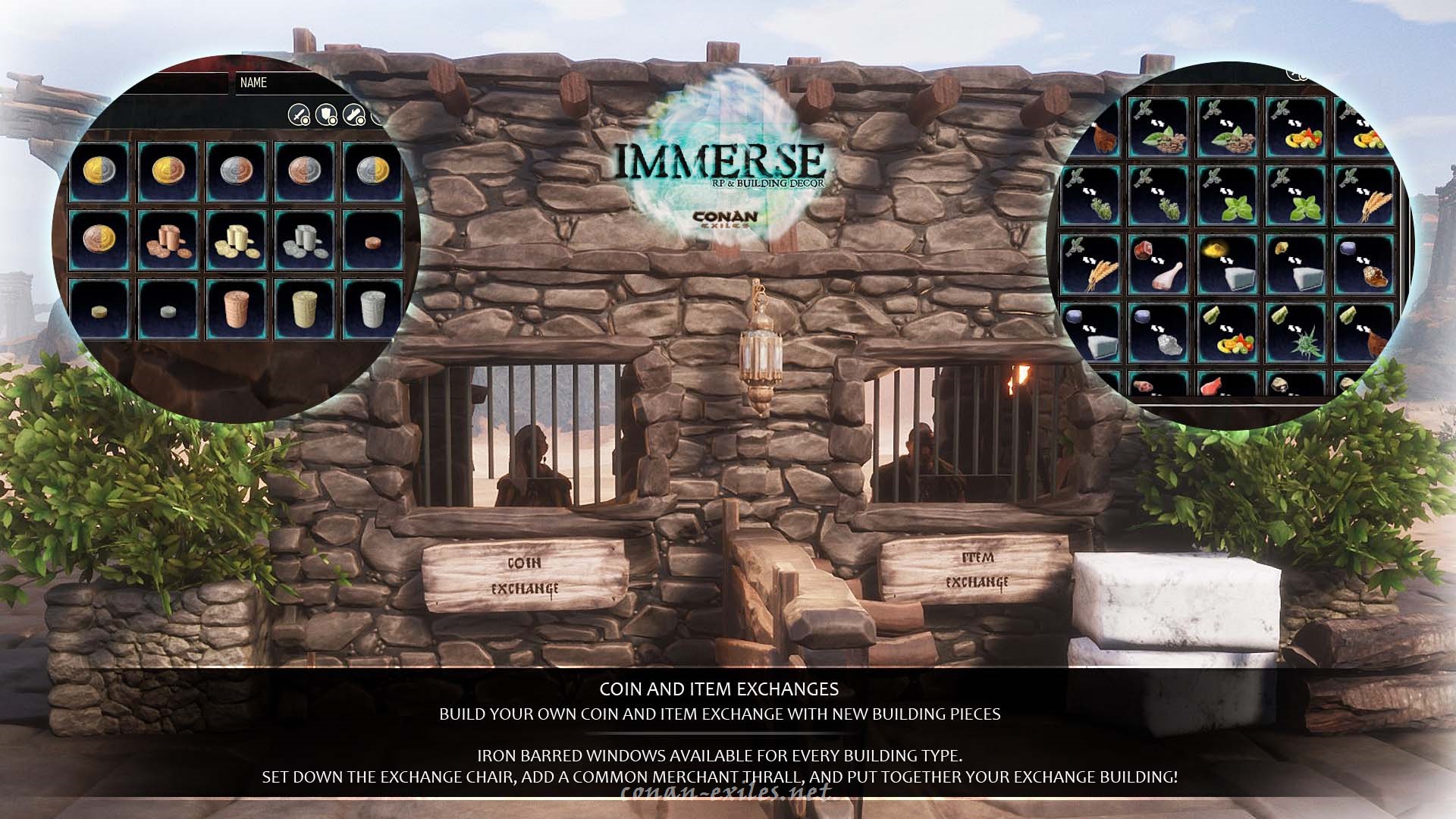 IMMERSE RP & Building Decor Conan Exiles