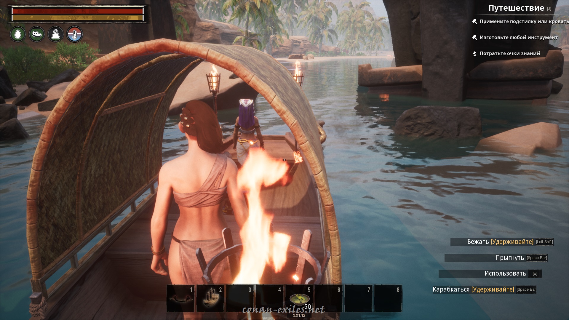 Речные лодки Conan Exiles River Boats of the Exiled Lands